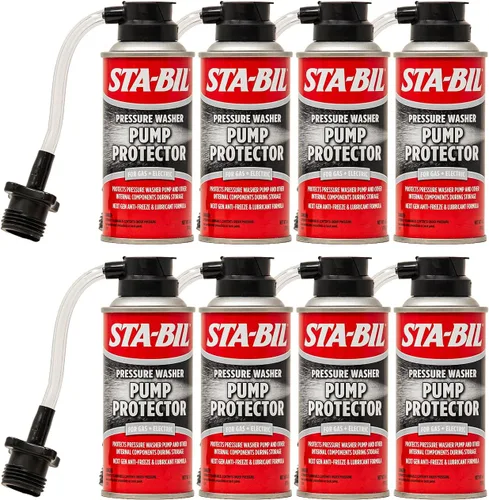 Vista 18 de STA-BIL Protector de bomba, 4 oz Protege las bombas de lavado a presión durante el almacenamiento con anticongelante y lubricante.