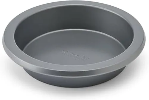 Vista 16 de KitchenAid Molde redondo de acero aluminizado antiadherente, apto para lavavajillas, 9 pulgadas, terciopelo azul