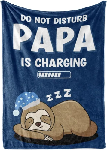 Vista 10 de InnoBeta Regalos para papá de nietos, nietos, regalos para abuelo, manta de sofá para abuelo, regalos de nietas y nietos para el día del padre