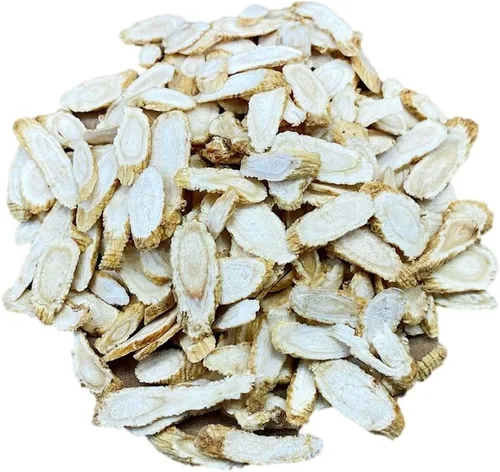 Vista 2 de Rebanada de ginseng americano de grado A seleccionada a mano, tamaño pequeño (caja de 4 onzas)