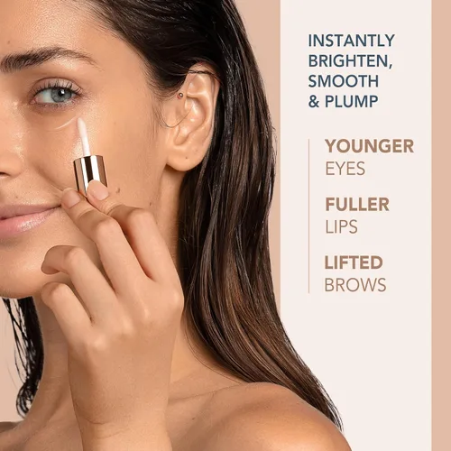 Vista 2 de FOREO SUPERCHARGED - Suero potenciador de contorno de ojos y labios, gel conductor, suero de niacinamida, suero antienvejecimiento, tratamiento