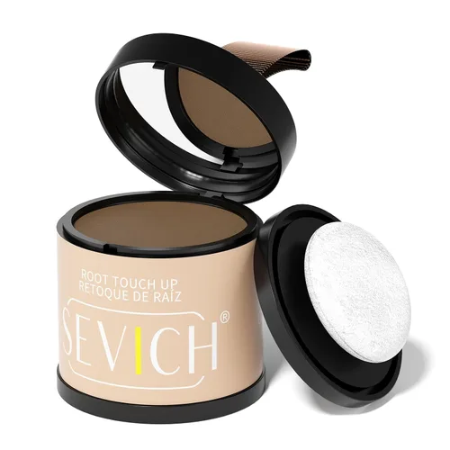 Vista 18 de SEVICH Polvo magnético recargable para retoque de raíces del cabello, impermeable, cobertura de canas y corrector de línea capilar con doble