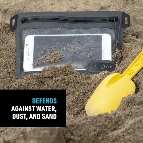 Vista 5 de Nite Ize Runoff - Bolsillo impermeable para pasaportes, teléfonos y artículos esenciales de viaje, bolsa seca con protección resistente para viajes