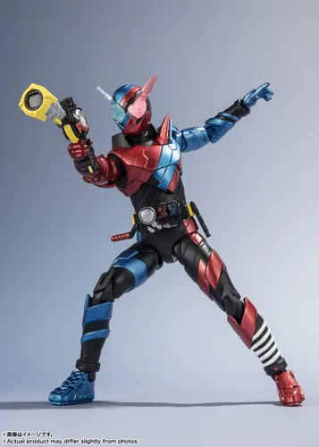 Vista 3 de TAMASHII NATIONS Kamen Rider Build Rabbit Tank - Figura de acción, edición Heisei Generations