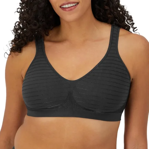Vista 13 de Bali Sostén sin varillas para mujer, Comfort Revolution - Sostén sin costuras estilo camiseta para mujer, ComfortFlex Fit Almendra Az
