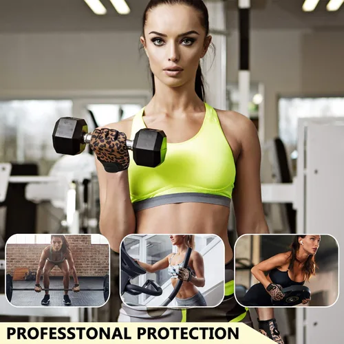 Vista 6 de ZEROFIRE Workout Gloves for Women Men - Weight Lifting Gloves with Full Palm Protection & Extra Grip for Women Gym, Weightlifting, Weight Lift