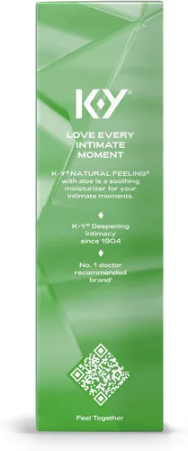 Vista 12 de K-Y Sensación natural con aloe, lubricante a base de agua para sexo, juguete sexual y lubricante anal, lubricante personal no pegajoso, apto