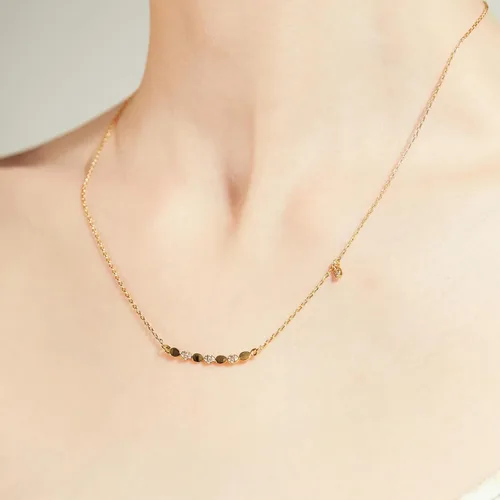 Vista 4 de C.Paravano Collares para mujer Joyería Collar Collar de 18 quilates para mujer Joyería para mujer Collar de cadena Collar con colgante