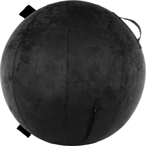 Vista 13 de Husband Pillow Exercise Ball, Cover with Pump for Yoga, Pilates, Fitness Balance Stability, Office Ball Chair Seat. Soft & Slip Resistant, Pro Guide