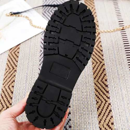Vista 6 de Zapatos Oxford negros para mujer, zapatos de plataforma gruesa de charol para mujer, clásicos, cómodos, de negocios, casual, trabajo