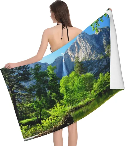 Vista 8 de Decktt Toalla de playa con bandera retro de Texas, 32 x 52 pulgadas, toalla de camping de microfibra de secado rápido, súper absorbente, súper
