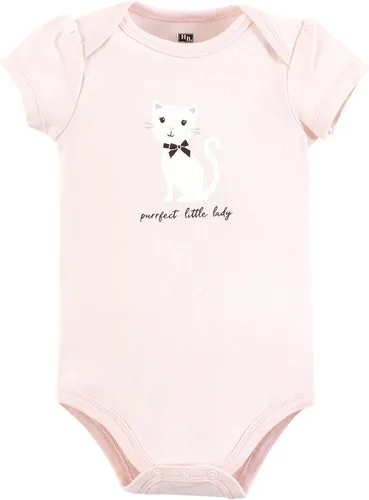 Vista 229 de Hudson Baby baby-girls Cotton Bodysuits 3-pack