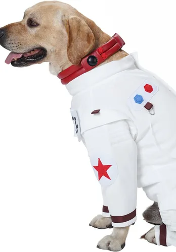 Vista 3 de The Space Dog Cosplay Pet Dog Puppy Cat Collar Trajes para Halloween