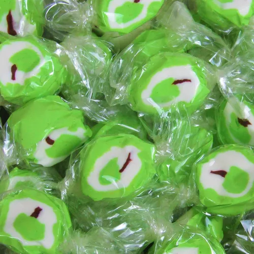 Vista 2 de It's Delish - Caramelos masticables suaves de manzana verde gourmet por It's Delish, bolsa a granel de 1 libra, masticables masticables de frutas