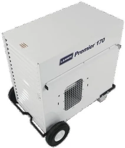 Vista 7 de LB White TS170 Premier 170 2.0 Calentador ductable de GLP, calentador de tienda de campaña duradero y portátil, calentador de espacio ductable