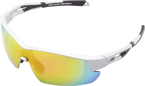 Vista 12 de POLARS DESIGN Deportes al aire libre Polarizado envoltura alrededor de Ciclismo Gafas de sol para hombres y mujeres TR90 Marco UV Protección