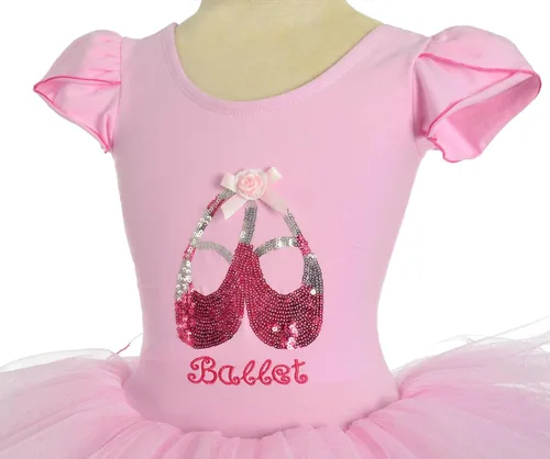 Vista 4 de Lito Angels - Bailarina con lentejuelas para niña