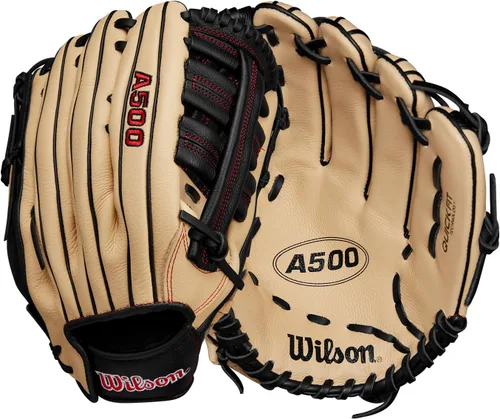 Vista 11 de Wilson A500 Adult + Youth Baseball Glove + Mitt Sizes 10.5" - 12.5" Right + Left Hand Throw Multiple Styles