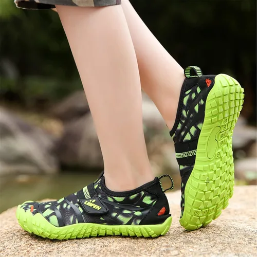 Vista 6 de UBFEN - Zapatos para el agua para niños y niñas, acuáticos y livianos, de secado rápido, para ir a la playa, practicar deportes y natación