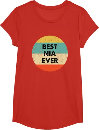 Vista 41 de Camiseta Nia Name, Negro, S