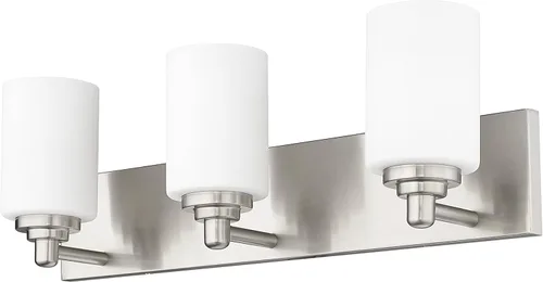 Vista 3 de Z-Lite Vanidad de 3 luces 485-3V-CH, cromo
