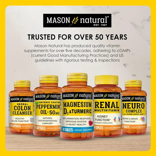 Vista 7 de MASON NATURAL Arándano altamente concentrado 900 mg, suministro de 1 mes, antioxidante y salud inmunológica, apoya la t, 1 paquete