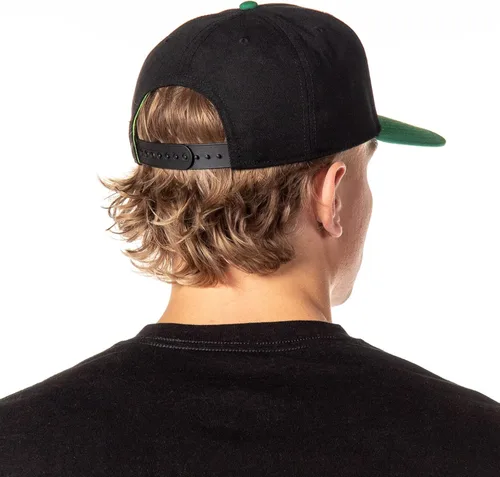 Vista 5 de Nickelodeon - Gorra clásica precurve bordada para hombre, diseño de tortugas ninja
