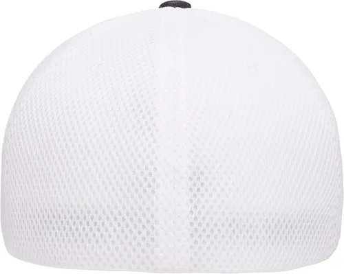 Vista 4 de Flexfit Gorra ajustable de malla elástica en dos tonos para hombre