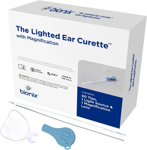 Vista 13 de Bionix - Herramienta iluminada AngleLoop para curetas de oído, herramienta de eliminación de cerumen, ayuda a eliminar el exceso de cera