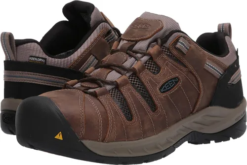 Vista 7 de KEEN Utility Flint 2 - Zapatos de trabajo de construcción duraderos e impermeables con punta de acero para hombre