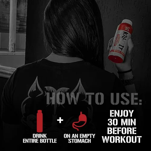 Vista 5 de 5% Nutrition Kill It - Bebida energética de cafeína lista para beber de alta rigidez, 400 mg de cafeína, bomba extrema, resistencia, enfoque e