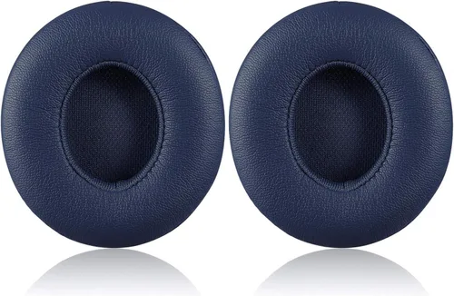 Vista 10 de Almohadillas inalámbricas Solo 2/3 – JECOBB Almohadillas de repuesto con cuero proteico y espuma viscoelástica para auriculares inalámbricos Beats