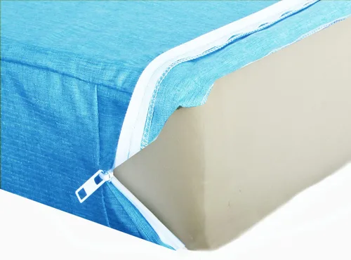 Vista 7 de Fundas de Cojines para Asientos de Patio, Fundas Deslizantes Lavables de Repuesto, Funda Impermeable para Cojín de Almohada de Silla de Muebles
