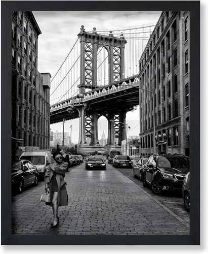 Vista 24 de Poster Master - Cartel de moda - Impresión de compras en París - Arte de fotografía de moda - Regalo glamuroso para ella, mujeres, fashionistas