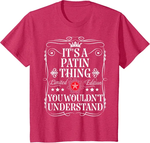 Vista 52 de Camiseta Patin Name Its A Patin Thing You Wouldn't Understand, Negro -, Pequeña