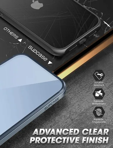 Vista 7 de SUPCASE UB - Funda Edge Pro Series para iPhone 13 Pro Max (lanzamiento 2021) de 6.7 pulgadas, funda protectora transparente de marco delgado