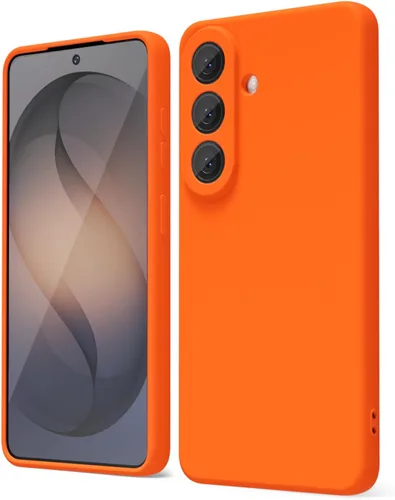 Vista 313 de oakxco Funda para teléfono Samsung Galaxy S8 de silicona líquida, delgada y fina de gel de goma suave TPU cubierta protectora simple llana