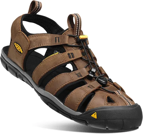 Vista 10 de KEEN Clearwater CNX - Sandalias ligeras para hombre con puntera cerrada, senderismo y agua Capitán del cielo/Negro