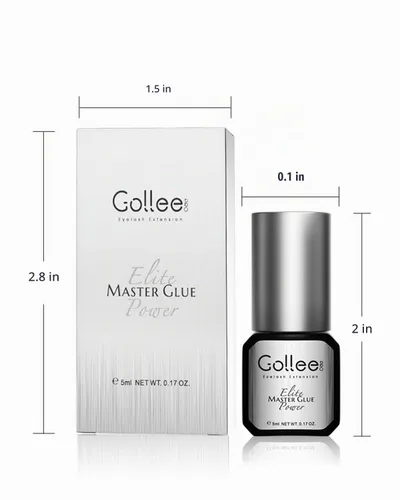 Vista 8 de Pegamento de extensión de pestañas de 0.5 segundos, secado rápido, retención 6-8 semanas/(0.17 onzas líquidas/0.2 fl oz), pegamento de pestañas