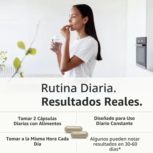 Vista 9 de Cápsulas de cáscara de psyllium 1080mg - 60 cápsulas de fibra de psyllium para regularidad