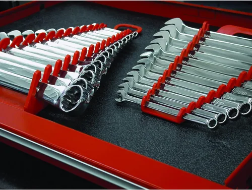 Vista 5 de Ernst Manufacturing - Pinza de 4 llaves rojas (5040)