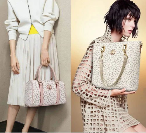Vista 5 de Juego de 6 bolsas de mano para mujer bolso cruzado con asa superior