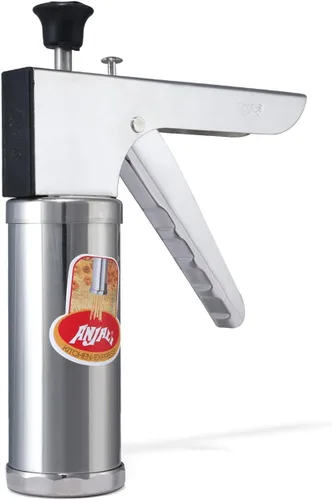 Vista 2 de Anjali Cocina Express Pinza eléctrica con 12 Acero inoxidable Jalis Plata