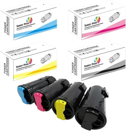 Vista 8 de Toner Pros Cartucho de tóner remanufacturado 106R03900 106R03901 106R03902 106R03903 para Xerox VersaLink C600 C605 – Extra Alto Rendimiento 4 Pack