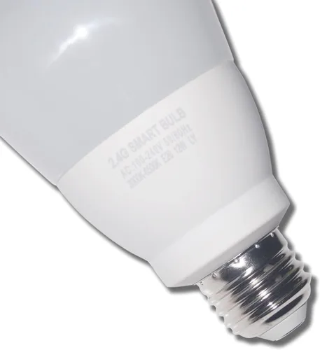 Vista 3 de Bombillas LED inteligentes E26 de 12 W regulables con control remoto inalámbrico de 3 zonas de 2.4 GHz, temperatura de color ajustable (cálido/frío)