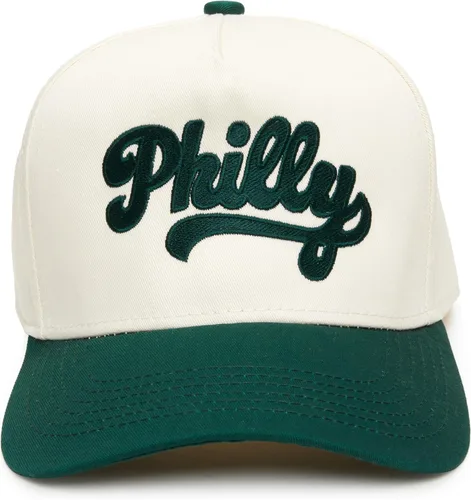 Vista 45 de Funky Junque Gorra Trucker Snapback Boy Mom - Verde/Beige