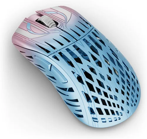 Vista 4 de PWNAGE Stormbreaker – Ratón inalámbrico de magnesio para juegos 8kHz - 50 gramos ultraligero Esports Pro Gamer, sensor óptico PAW3395 de 26,000 DPI