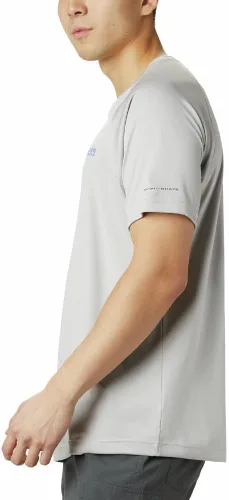 Vista 3 de Columbia Camiseta Terminal Tackle Heather SS para hombre
