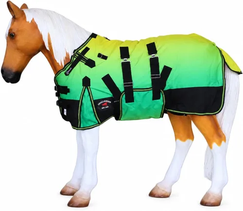 Vista 16 de CHALLENGER 1200D Foal Winter Blanket Miniature Pony Donkey Bellyband Turquoise Rustic Púrpura Rosa Ombre