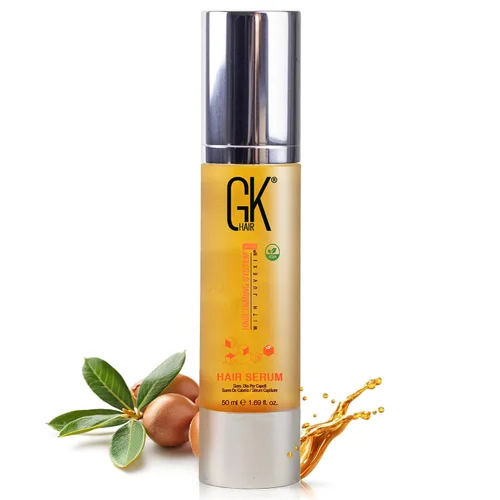 Vista 13 de GK HAIR Aceite de tamaño de viaje – Aceite de argán para el control del encrespamiento hasta 72 horas – Añade brillo y suaviza las puntas abiertas